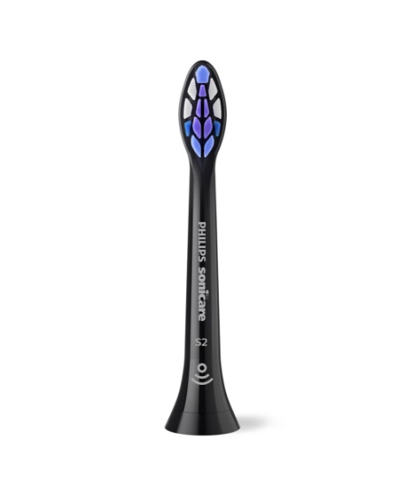 Philips Sonicare S2 Sensitive HX6054/88 Sonic Dantų šepetėlio galvutės, Juoda