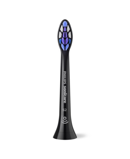 Philips Sonicare S2 Sensitive HX6056/88 Sonic Dantų šepetėlio galvutės, Juoda