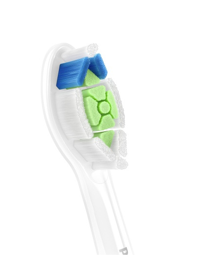 Philips Sonicare W2 Optimal White HX6062/87 Sonic Dantų šepetėlio galvutės, Balta