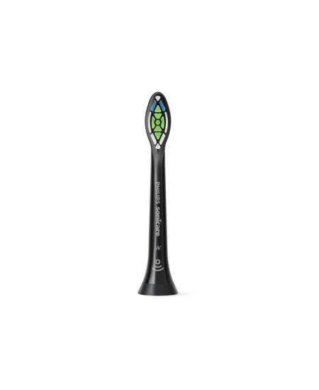 Philips Sonicare W2 Optimal White HX6062/88 Sonic Dantų šepetėlio galvutės, Juoda