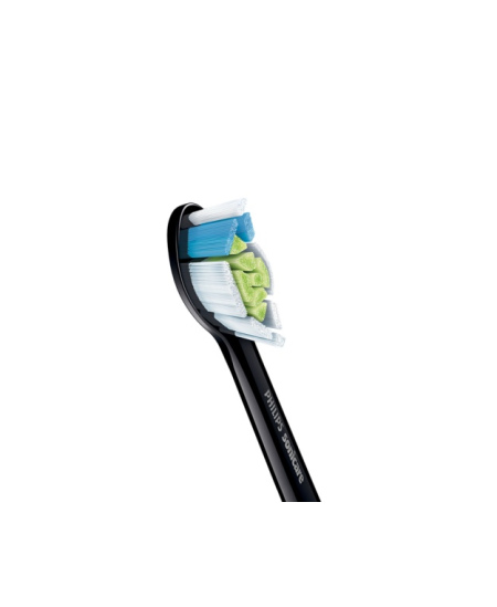 Philips Sonicare W2 Optimal White HX6062/88 Sonic Dantų šepetėlio galvutės, Juoda