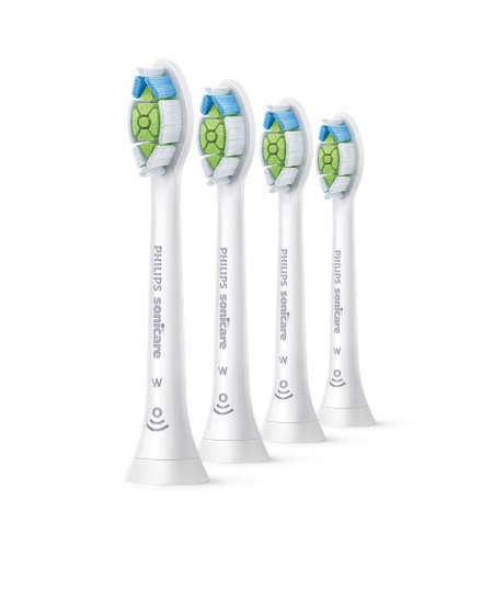 Philips Sonicare W2 Optimal White HX6064/87 Sonic Dantų šepetėlio galvutės, Balta