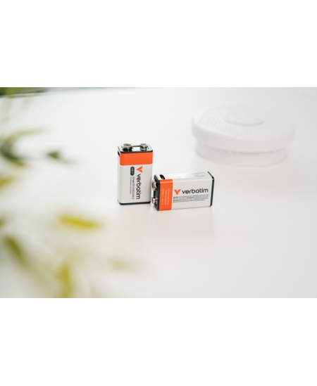 Verbatim 30251 USB-C Įkraunama baterija Li-ion 9V 335mAh (1 vnt pakuotėje)