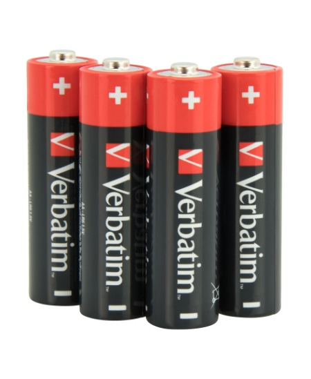 Verbatim 49501 Alkaline baterijos AA LR6 (4 vnt pakuotėje)