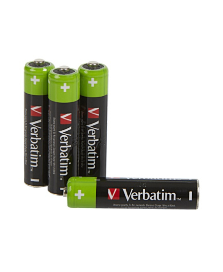 Verbatim 49514 Įkraunamos baterijos NiMH AAA HR03 950mAh (4 vnt pakuotėje)