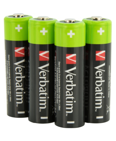 Verbatim 49517 Įkraunamos baterijos NiMH AA HR6 2500mAh (4 vnt pakuotėje)
