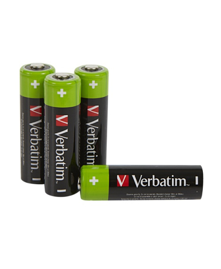 Verbatim 49517 Įkraunamos baterijos NiMH AA HR6 2500mAh (4 vnt pakuotėje)