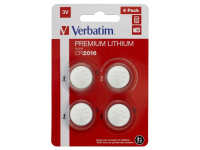 Verbatim 49531 Lithium baterijos CR2016 3V (4 vnt pakuotėje)