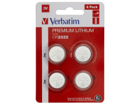 Verbatim 49532 Lithium baterijos CR2025 3V (4 vnt pakuotėje)
