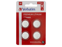 Verbatim 49533 Lithium baterijos CR2032 3V (4 vnt pakuotėje)