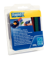 Spalvotos klijų lazdelės blisteryje RAPID Oval, 9,5 mm, 125 g
