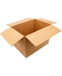 Gofruoto karto dėžės 430x265x325 mm, rudos spalvos, 20 vnt.