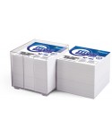 Lapeliai užrašams dėžutėje FORPUS, 90x90 mm, balti, 800 lapelių