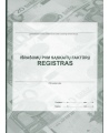 Išrašomų PVM sąskaitų-faktūrų registras, A4, vertikalus, 48 lapai