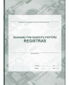 Gaunamų PVM sąskaitų-faktūrų registras, A4, vertikalus, 48 lapai