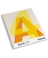 Bloknotas ESSELTE COLLEGE PAD, A4, langeliais