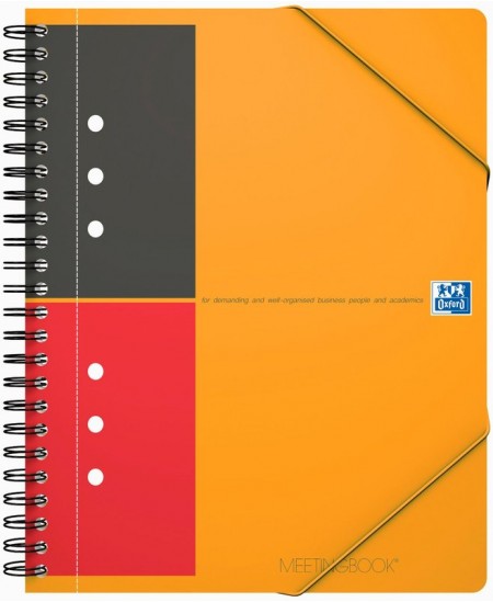 Sąsiuvinis darbo planavimui OXFORD MEETING BOOK, A5+ formatas, 80 lapų, linijom