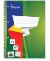 Sąsiuvinis su spirale FORPUS, A4, 70 lapų, su perforacija, linija