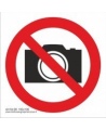 Draudžiamasis saugos ženklas "Draudžiama filmuoti ir fotografuoti"