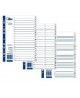 Skiriamieji plastikiniai lapai FORPUS, 1-10, vienspalviai, A4