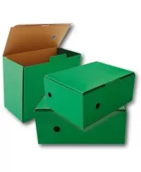Archyvinė dėžė SM-LT, 150x340x250 mm, mikrogofro, žalia