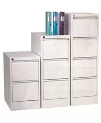 Kartotekinė spinta ESSELTE, 3 stalčių, balta