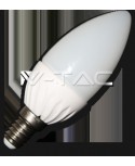 Šviesos diodų (LED) elektros lemputė, E14, 4W, 4000K, tulpės formos