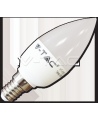 Šviesos diodų (LED) elektros lemputė, E14, 6W, 4000K, tulpės formos