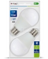 Šviesos diodų (LED) elektros lemputė, E27, 11W, 4000K, burbulo formos