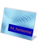 Reklaminis stovelis, L forma, A4 (297x210mm), horizontalus