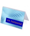 Reklaminis stovelis, A forma, A4 (297x210mm), horizontalus