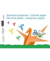 Spalvotas popierius SM-LT, vienpusis, A4, 80 g/m2, 8 lapai