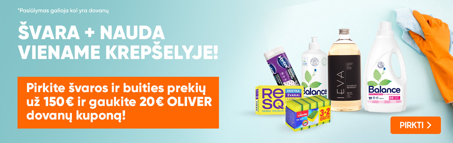 Dovana perkantiems &scaron;varos prekių už 150 EUR