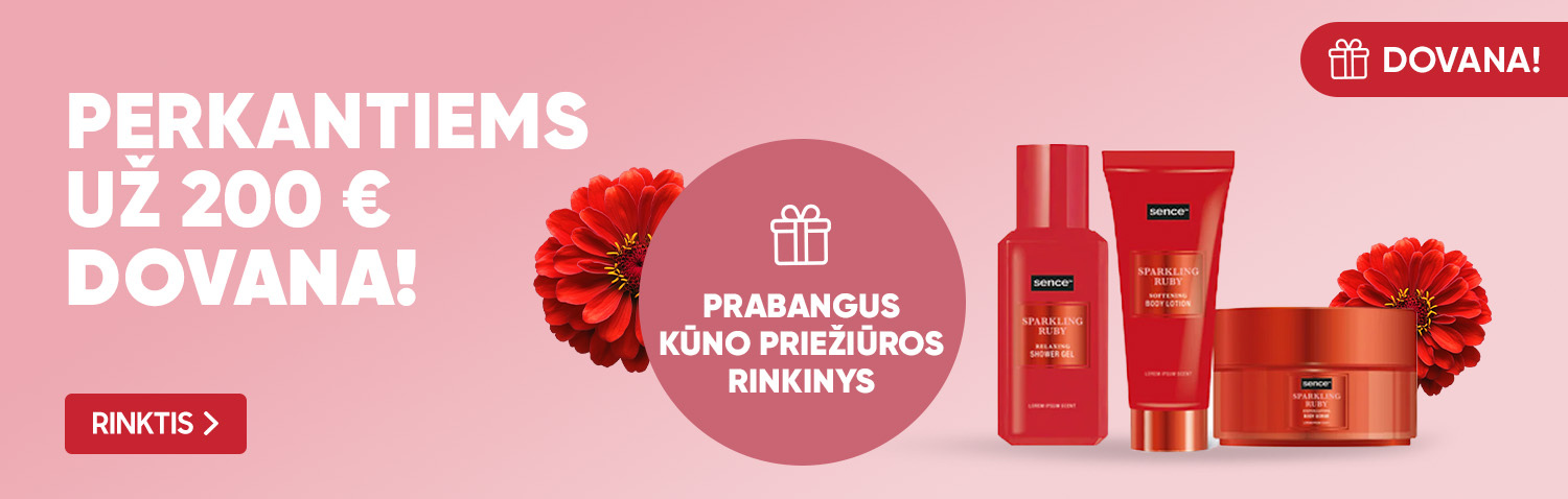 Dovana perkantiems už 200 EUR