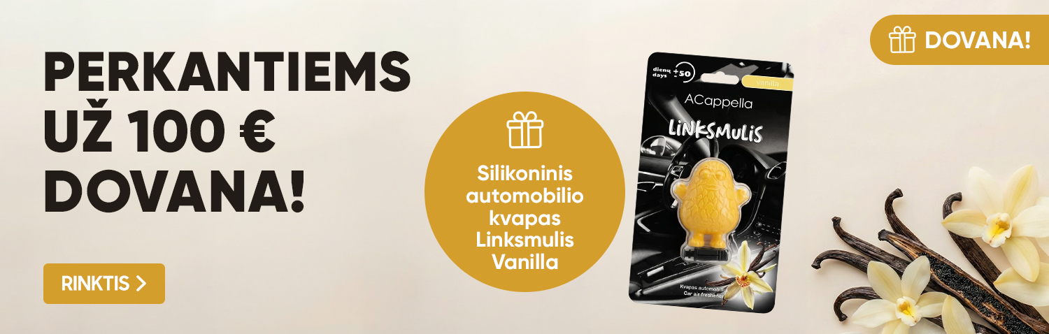 Dovana perkantiems už 100 EUR
