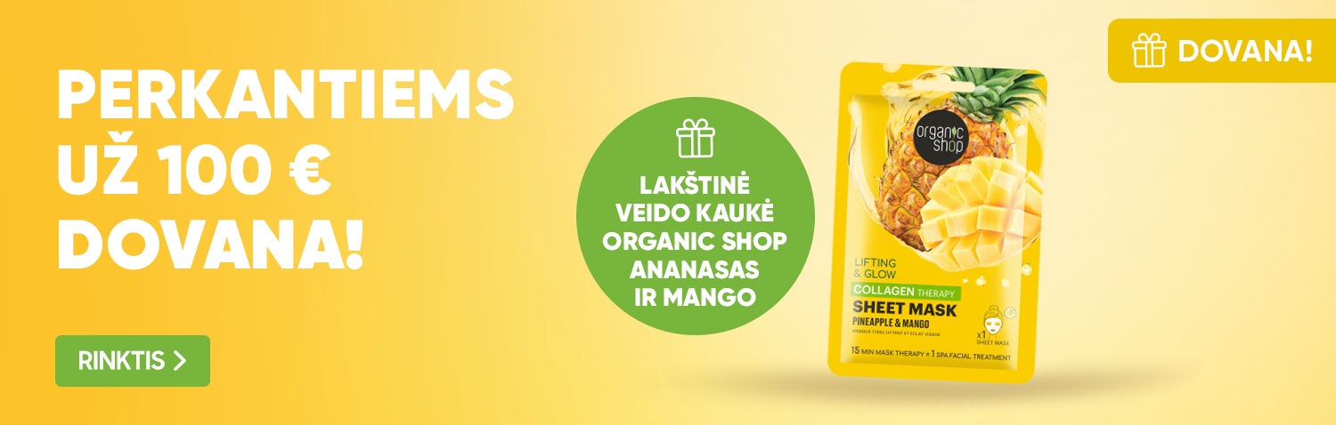 Dovana perkantiems už 100 EUR