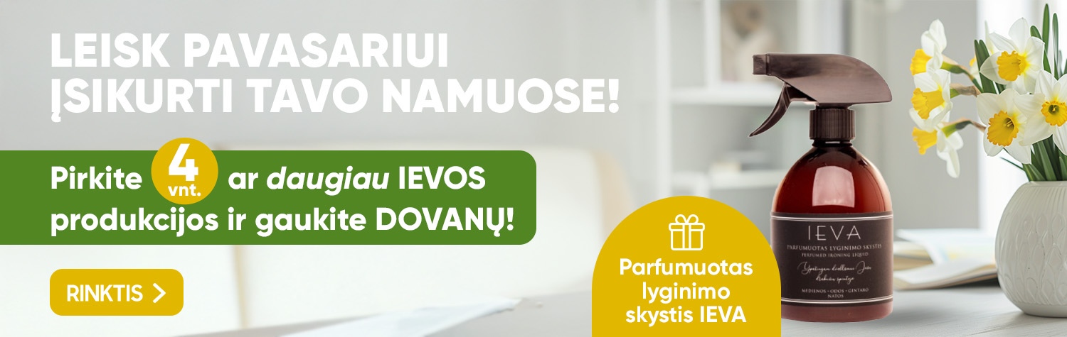 Dovana perkantiems 4 vnt. IEVA prekių