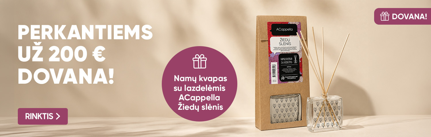 Dovana perkantiems už 200 EUR
