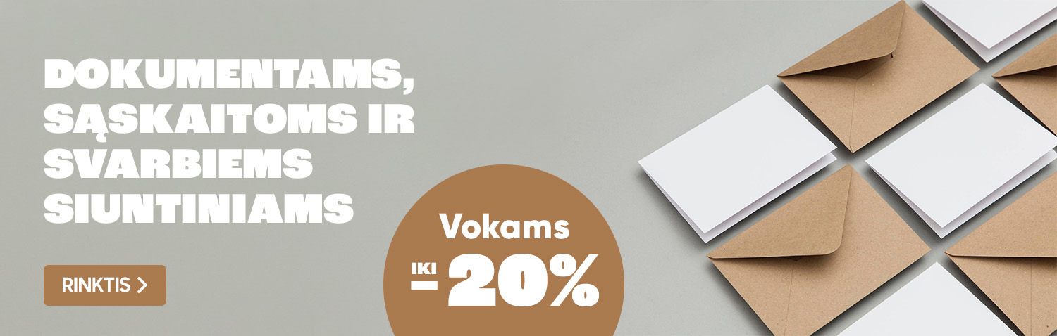 Vokams nuolaida iki 20%