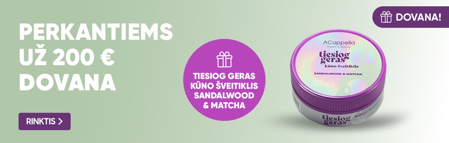 Dovana perkantiems už 200 EUR