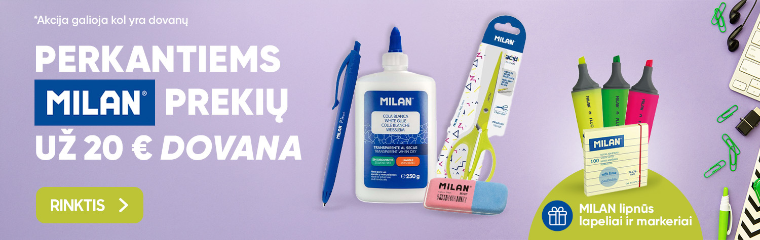 Dovana perkantiems MILAN už 20 EUR