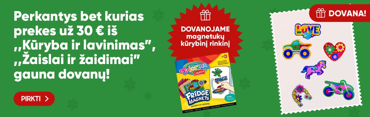 Dovana perkantiems už 30eur