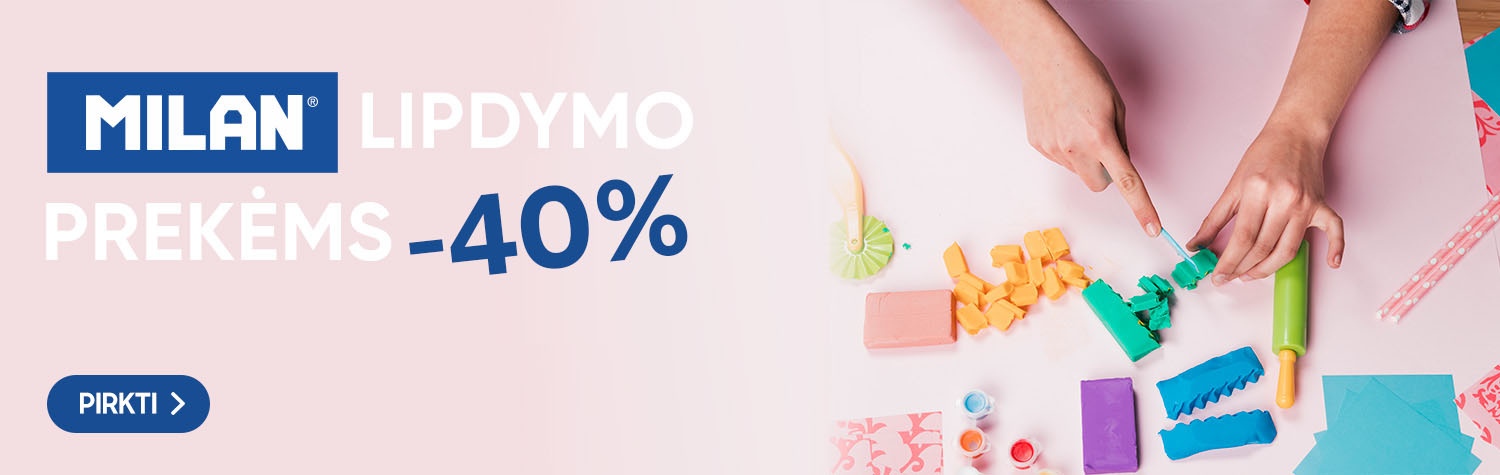 Milan lipdymo prekėms -40%