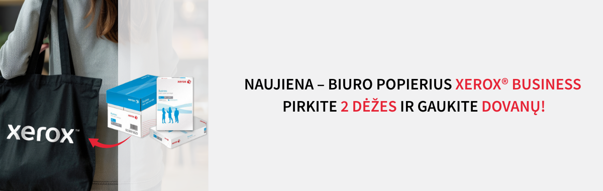 Dovana perkantiems 2 dėžes Xerox popieriaus